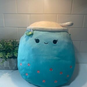 Squishmallows Jakarria the Blue Boba Plush 11 inch